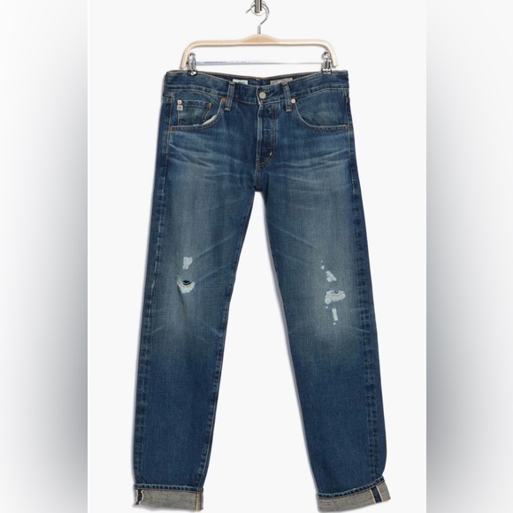 AG Distressed Slim Fit Skinny Jeans - Picture 3 of 3